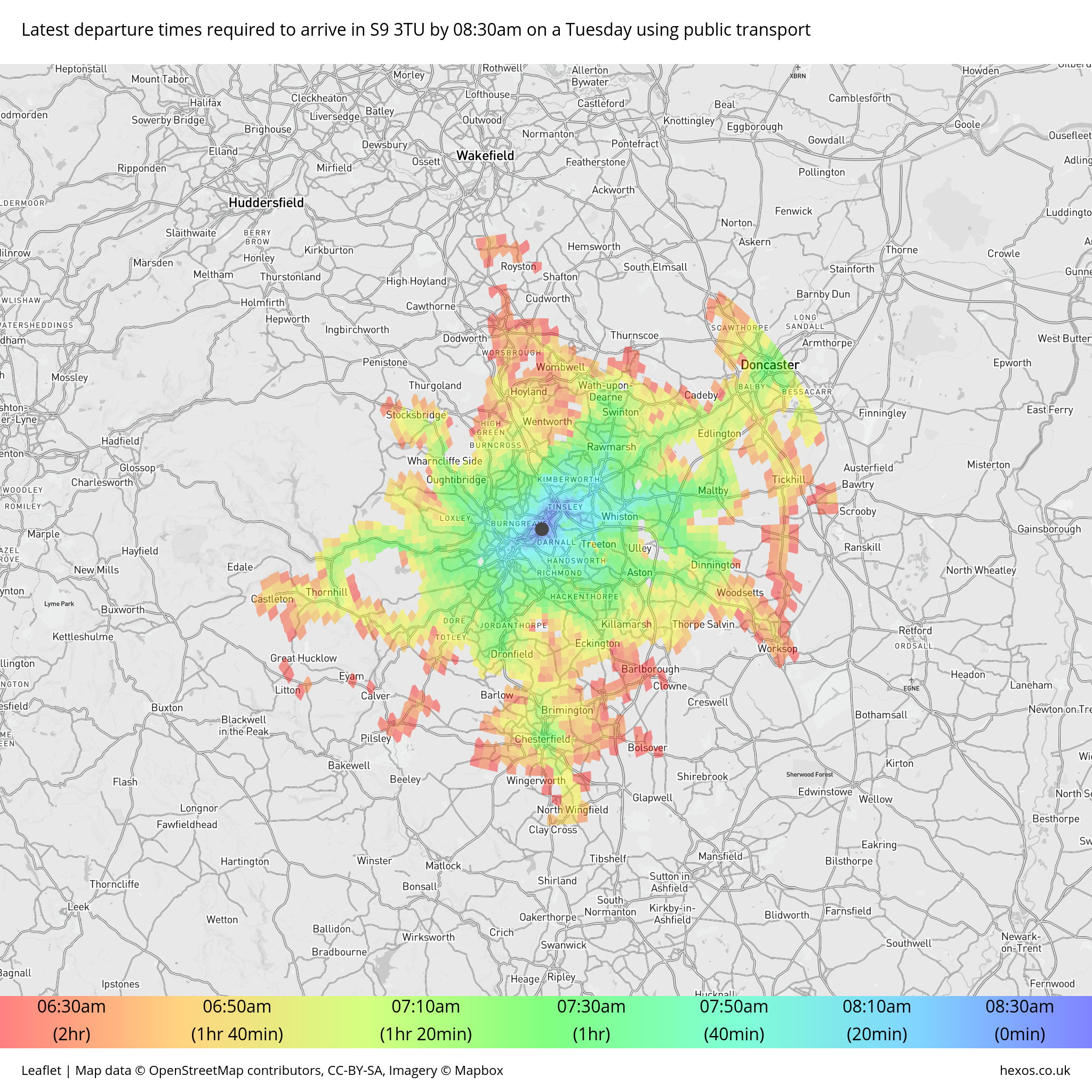 Example heatmap